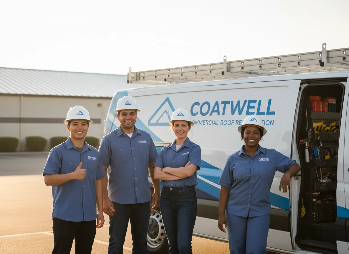 Commercial roof coating company in Brokaw, WI